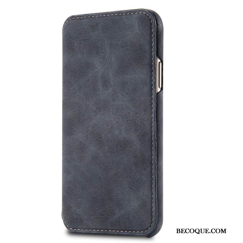 Kuori iPhone Xs Max Nahka Punainen Puhelimen Kuoret, Kotelo iPhone Xs Max Kuoret Kortti