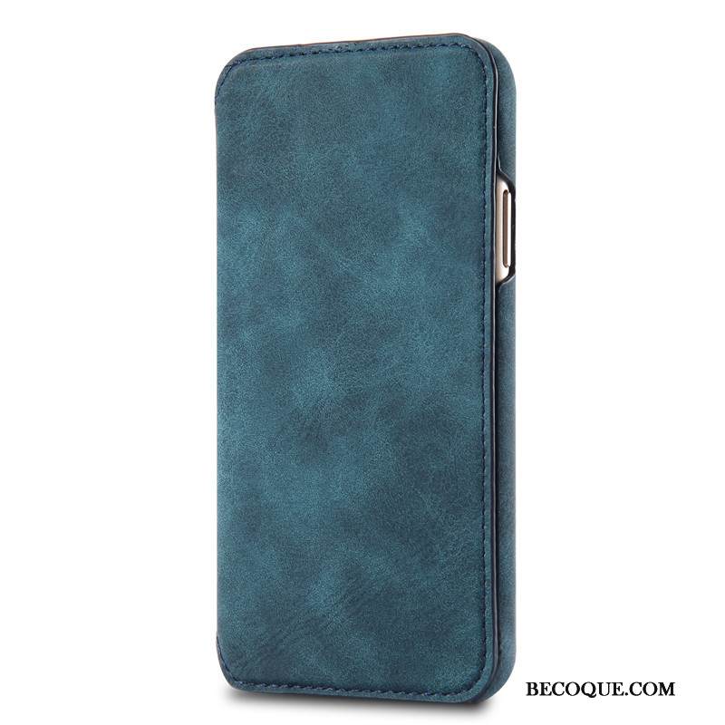 Kuori iPhone Xs Max Nahka Punainen Puhelimen Kuoret, Kotelo iPhone Xs Max Kuoret Kortti