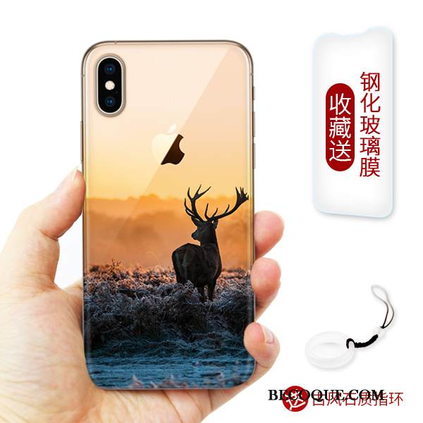Kuori iPhone Xs Max Pehmeä Neste Murtumaton Puhelimen Kuoret, Kotelo iPhone Xs Max Laukut Uusi Trendi