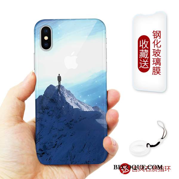 Kuori iPhone Xs Max Pehmeä Neste Murtumaton Puhelimen Kuoret, Kotelo iPhone Xs Max Laukut Uusi Trendi