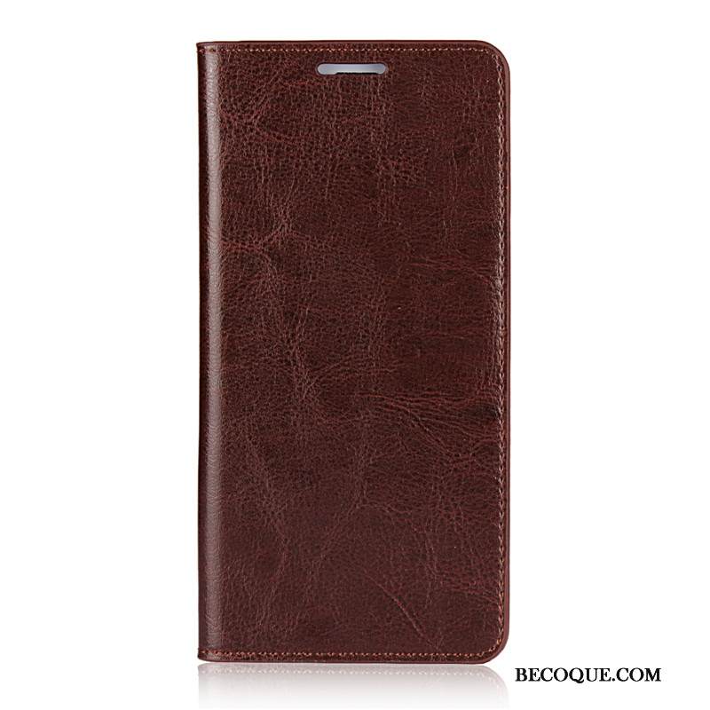 Kuori iPhone Xs Max Salkku Puhelimen Kuoret Lehmä, Kotelo iPhone Xs Max Nahka Murtumaton