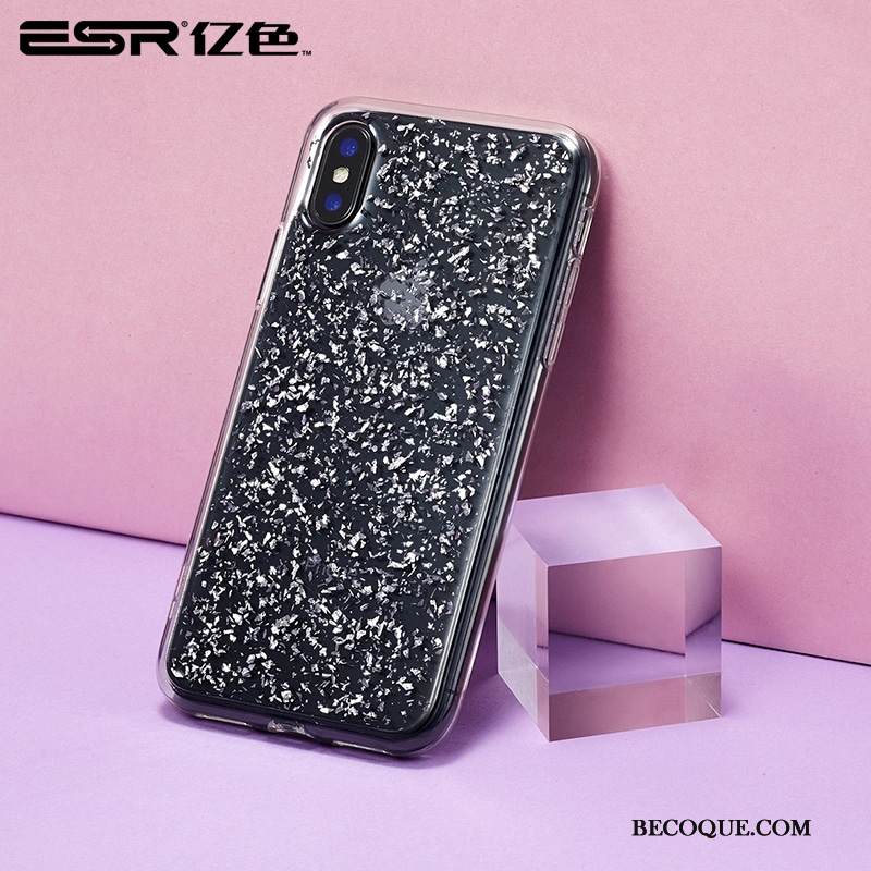 Kuori iPhone Xs Max Silikoni Juoksuhiekka Murtumaton, Kotelo iPhone Xs Max Tide-brändi Kulta