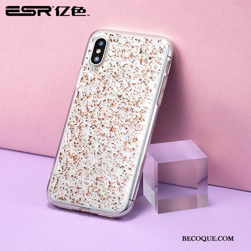 Kuori iPhone Xs Max Silikoni Juoksuhiekka Murtumaton, Kotelo iPhone Xs Max Tide-brändi Kulta