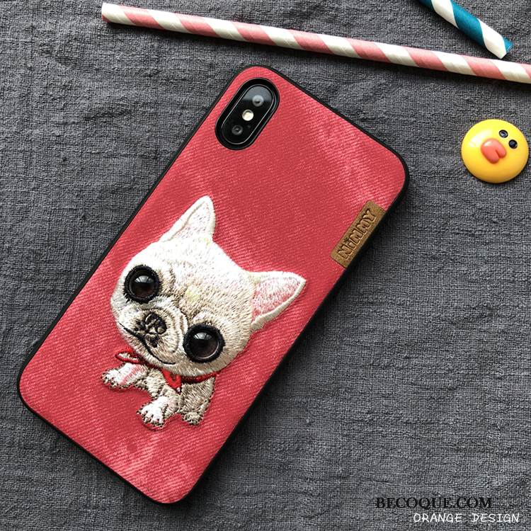 Kuori iPhone Xs Max Silikoni Kissa Murtumaton, Kotelo iPhone Xs Max Puhelimen Kuoret Tide-brändi