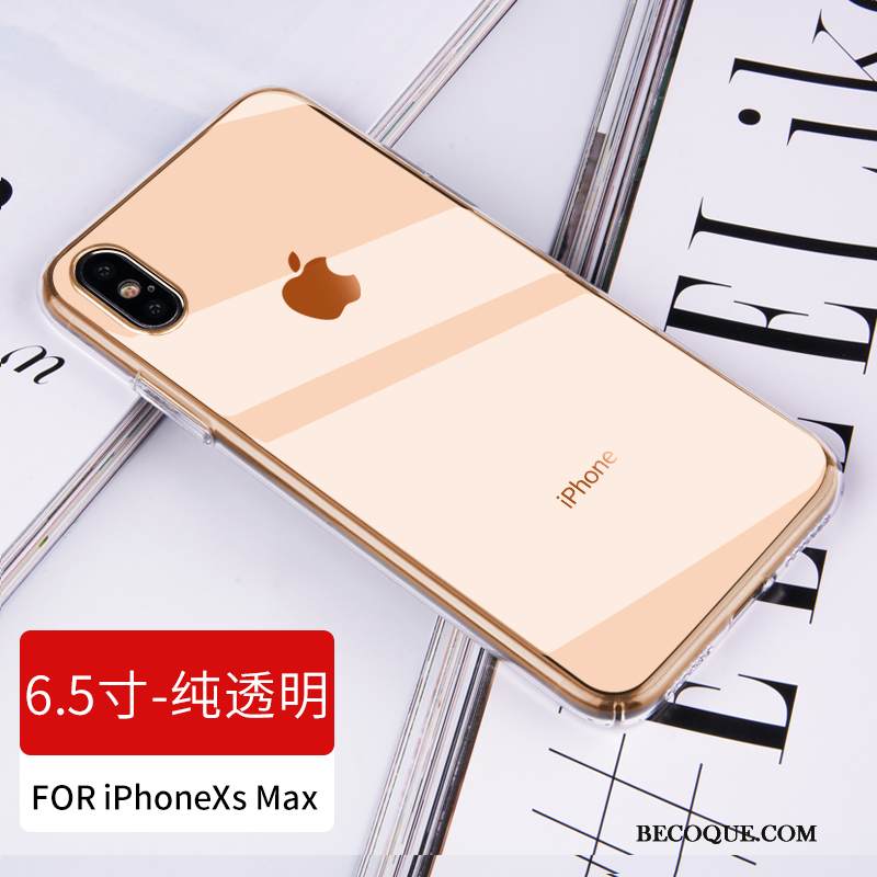 Kuori iPhone Xs Max Silikoni Läpinäkyvä Ultra, Kotelo iPhone Xs Max Laukut Väri Murtumaton