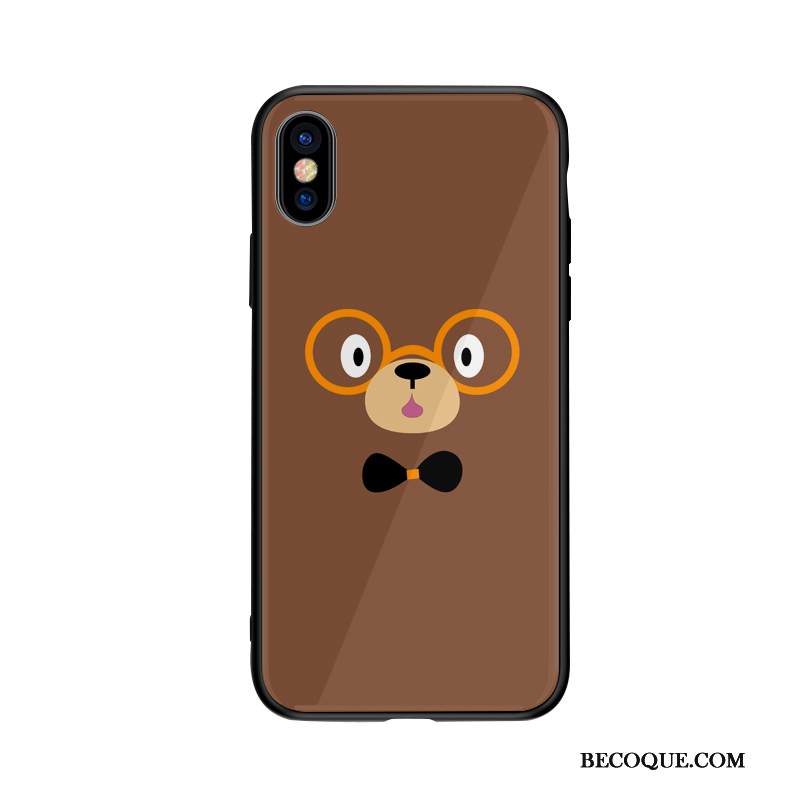 Kuori iPhone Xs Max Suojaus Puhelimen Kuoret Murtumaton, Kotelo iPhone Xs Max Pehmeä Neste Tide-brändi Rakastunut