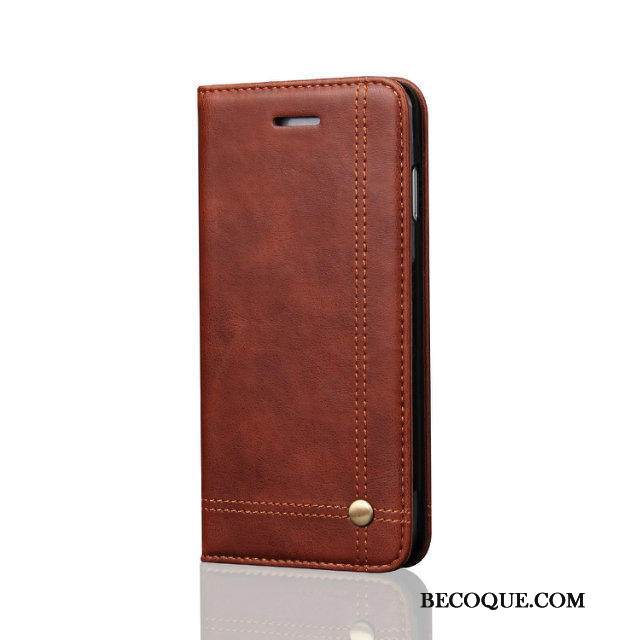 Kuori iPhone Xs Nahka Punainen Puhelimen Kuoret, Kotelo iPhone Xs