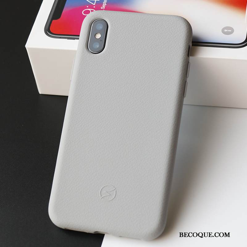 Kuori iPhone Xs Pehmeä Neste Murtumaton Paksut, Kotelo iPhone Xs Silikoni Liukumaton Tuntea