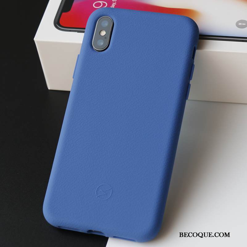 Kuori iPhone Xs Pehmeä Neste Murtumaton Paksut, Kotelo iPhone Xs Silikoni Liukumaton Tuntea