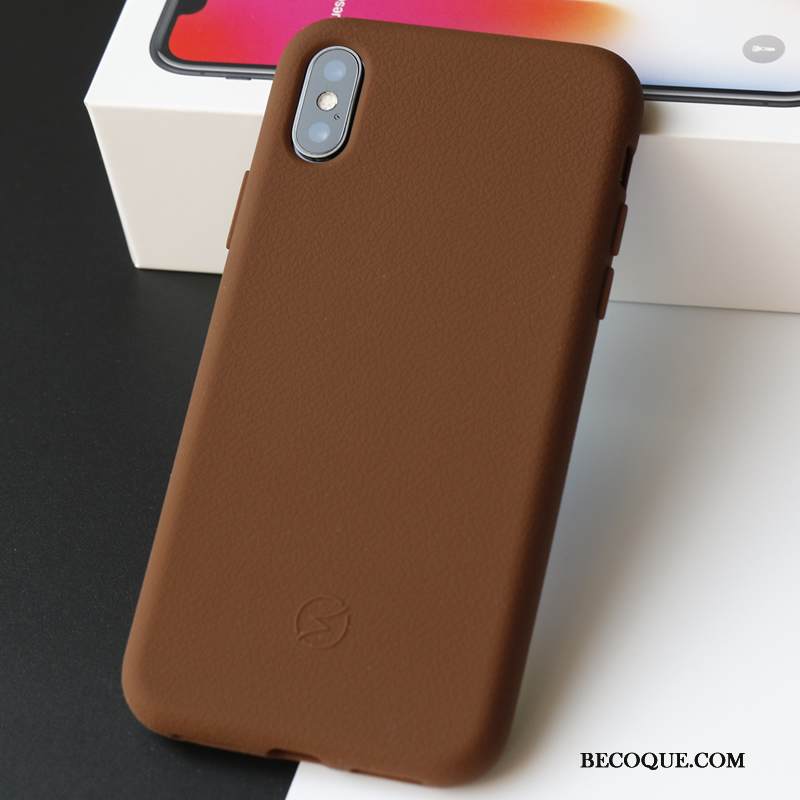 Kuori iPhone Xs Pehmeä Neste Murtumaton Paksut, Kotelo iPhone Xs Silikoni Liukumaton Tuntea