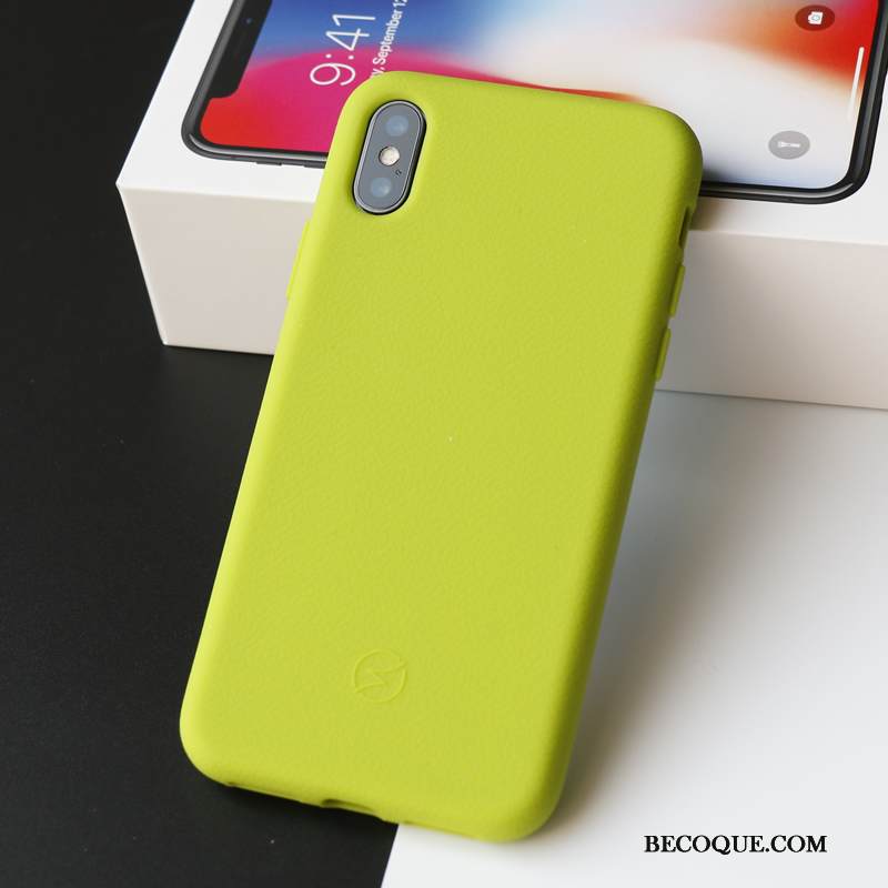 Kuori iPhone Xs Pehmeä Neste Murtumaton Paksut, Kotelo iPhone Xs Silikoni Liukumaton Tuntea