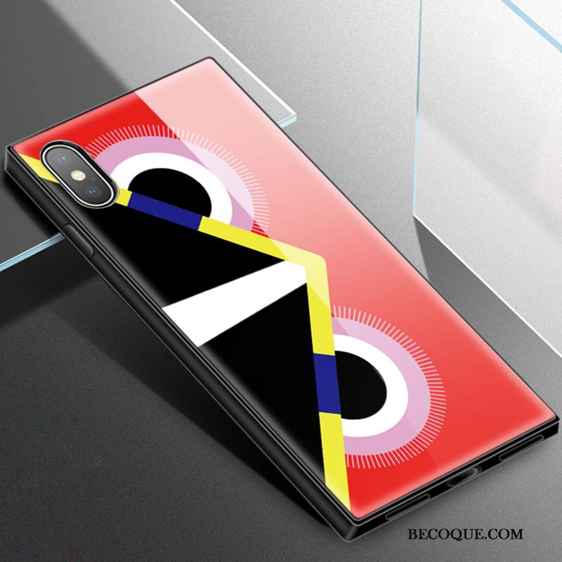 Kuori iPhone Xs Pieni Lasi, Kotelo iPhone Xs Sininen Silmä