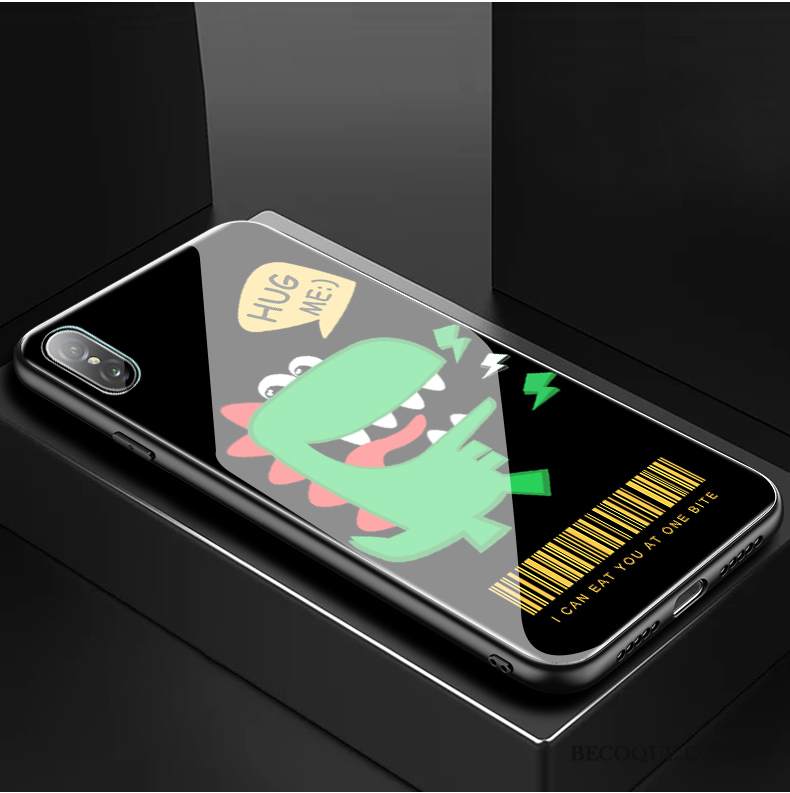 Kuori iPhone Xs Sarjakuva Puhelimen Kuoret Ripustettavat Koristeet, Kotelo iPhone Xs Suojaus Violetti Lasi