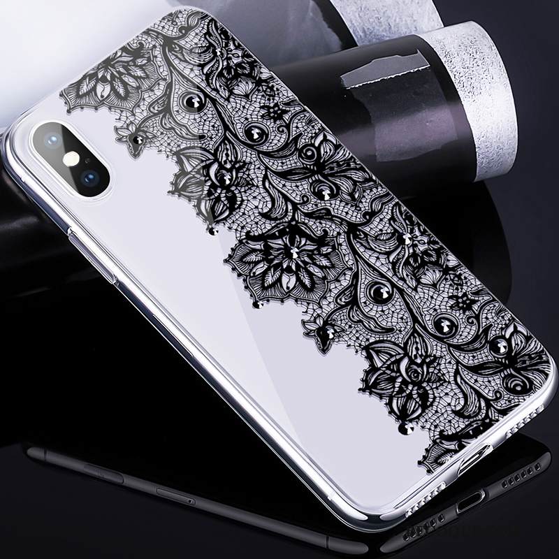 Kuori iPhone Xs Silikoni Kulta Murtumaton, Kotelo iPhone Xs Laukut Seksikäs Pu