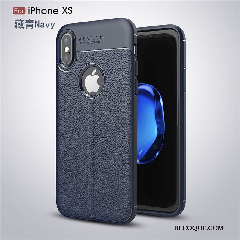 Kuori iPhone Xs Silikoni Persoonallisuus Liiketoiminta, Kotelo iPhone Xs Laukut Uusi Trendi