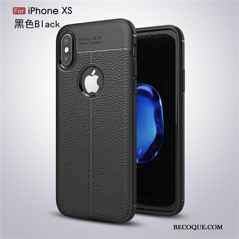 Kuori iPhone Xs Silikoni Persoonallisuus Liiketoiminta, Kotelo iPhone Xs Laukut Uusi Trendi