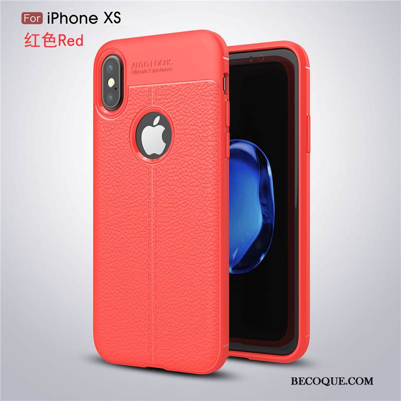 Kuori iPhone Xs Silikoni Persoonallisuus Liiketoiminta, Kotelo iPhone Xs Laukut Uusi Trendi