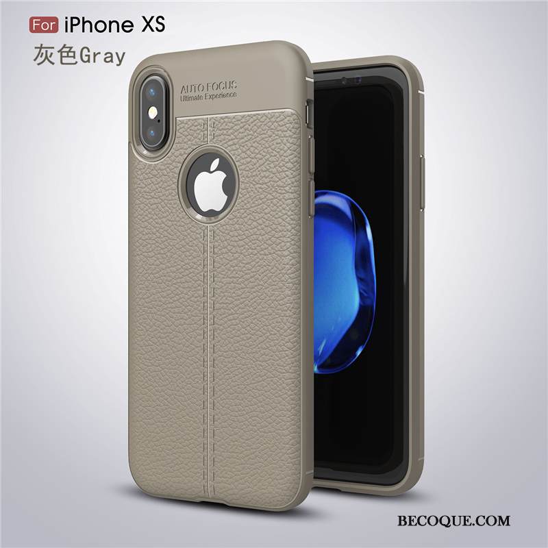 Kuori iPhone Xs Silikoni Persoonallisuus Liiketoiminta, Kotelo iPhone Xs Laukut Uusi Trendi