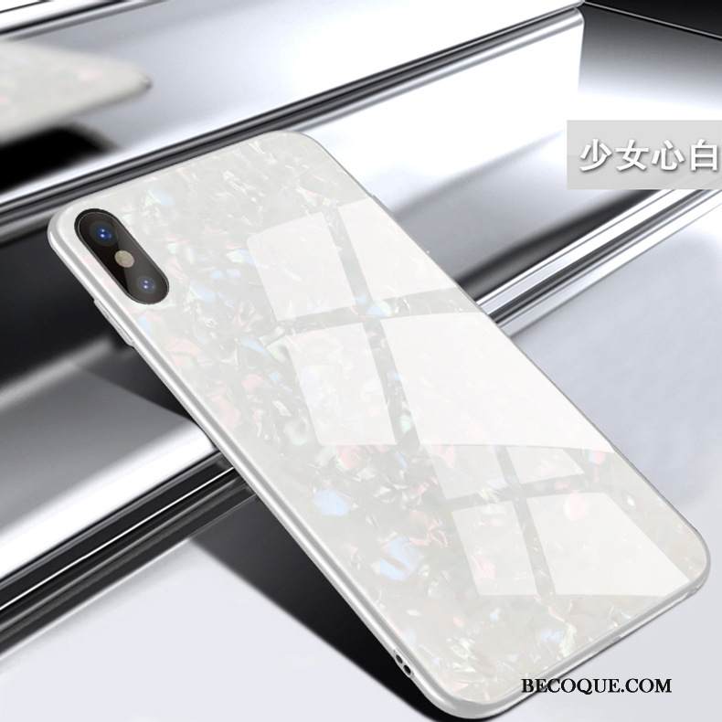 Kuori iPhone Xs Suojaus Jauhe Lasi, Kotelo iPhone Xs Uusi Puhelimen Kuoret