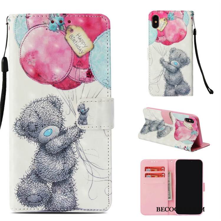 Kuori iPhone Xs Suojaus Murtumaton Puhelimen Kuoret, Kotelo iPhone Xs Nahka