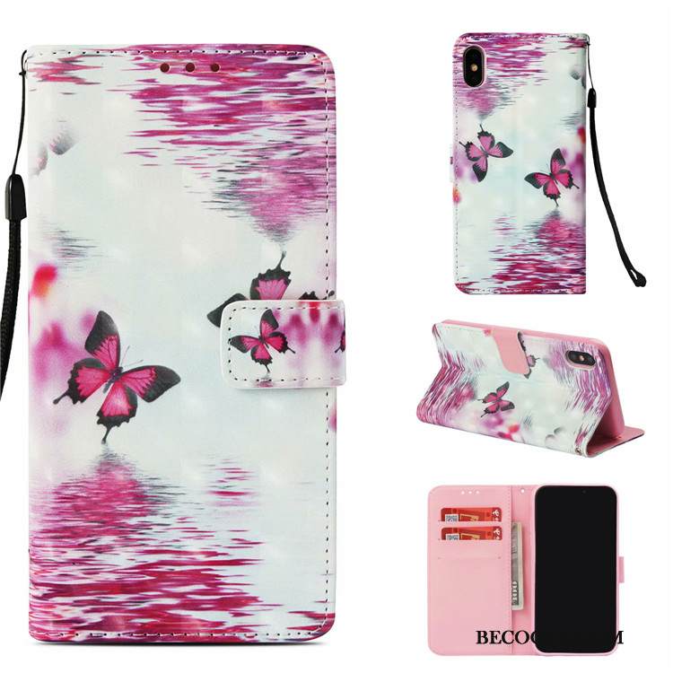 Kuori iPhone Xs Suojaus Murtumaton Puhelimen Kuoret, Kotelo iPhone Xs Nahka