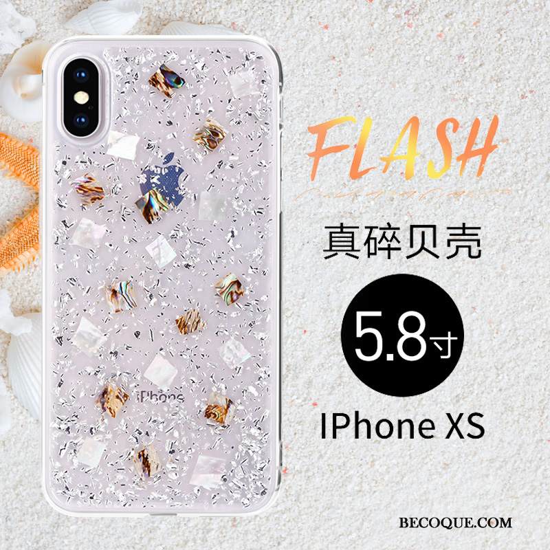 Kuori iPhone Xs Suojaus Tide-brändi Kukka, Kotelo iPhone Xs Tila Jauhe Uusi