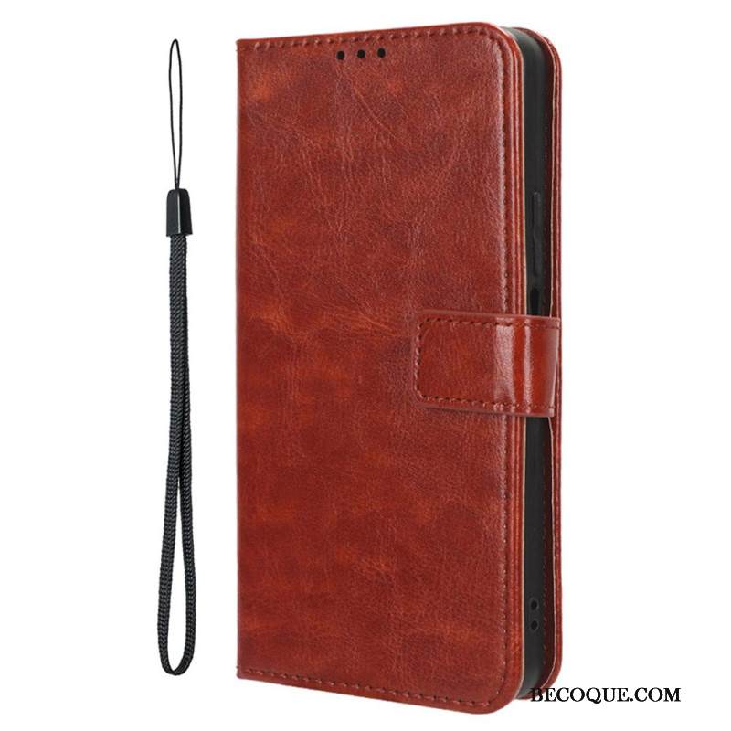 Lederhüllen Xiaomi Redmi Note 14 Pro 5g Auffälliges Kunstleder Leder