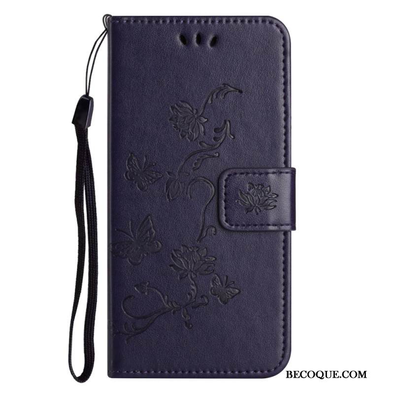 Lederhüllen Xiaomi Redmi Note 14 Pro 5g Handyhülle Blumenmuster