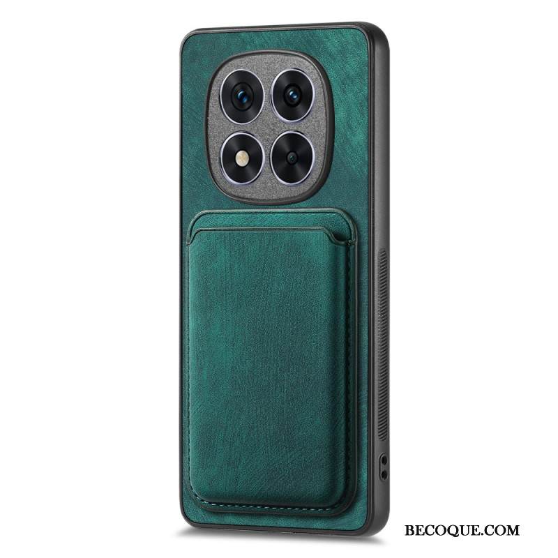 Nahkaefektiirrotettava Korttikotelo