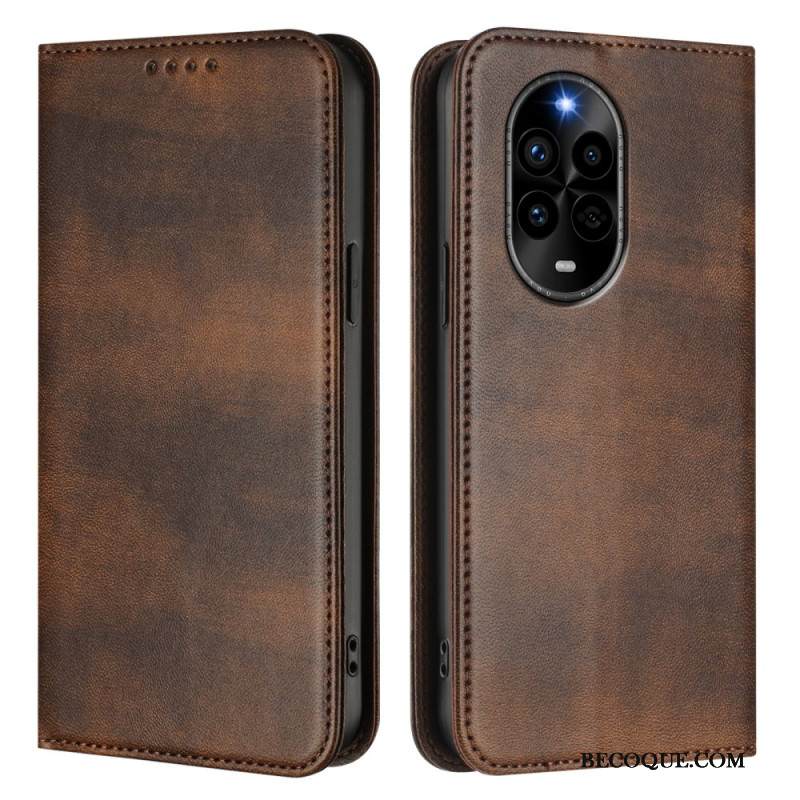 Nahkakotelo Huawei Nova 13 Pro Vintage-malli Suojakuori