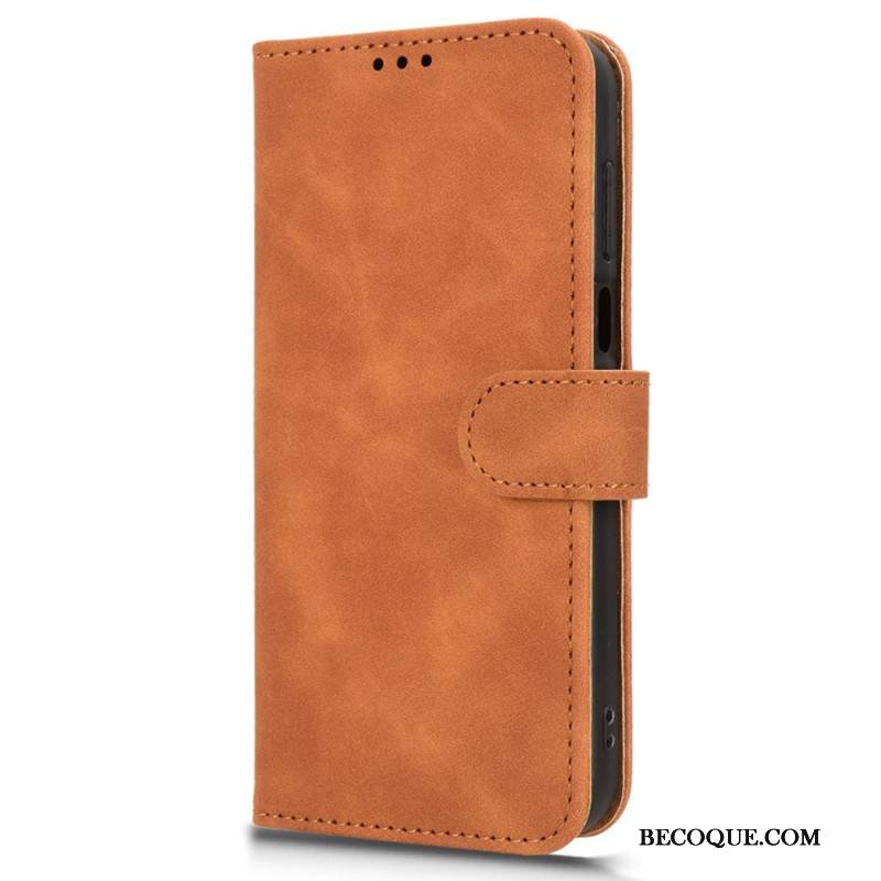 Nahkakotelo Huawei Pura 80 Mokkanahkaefekti