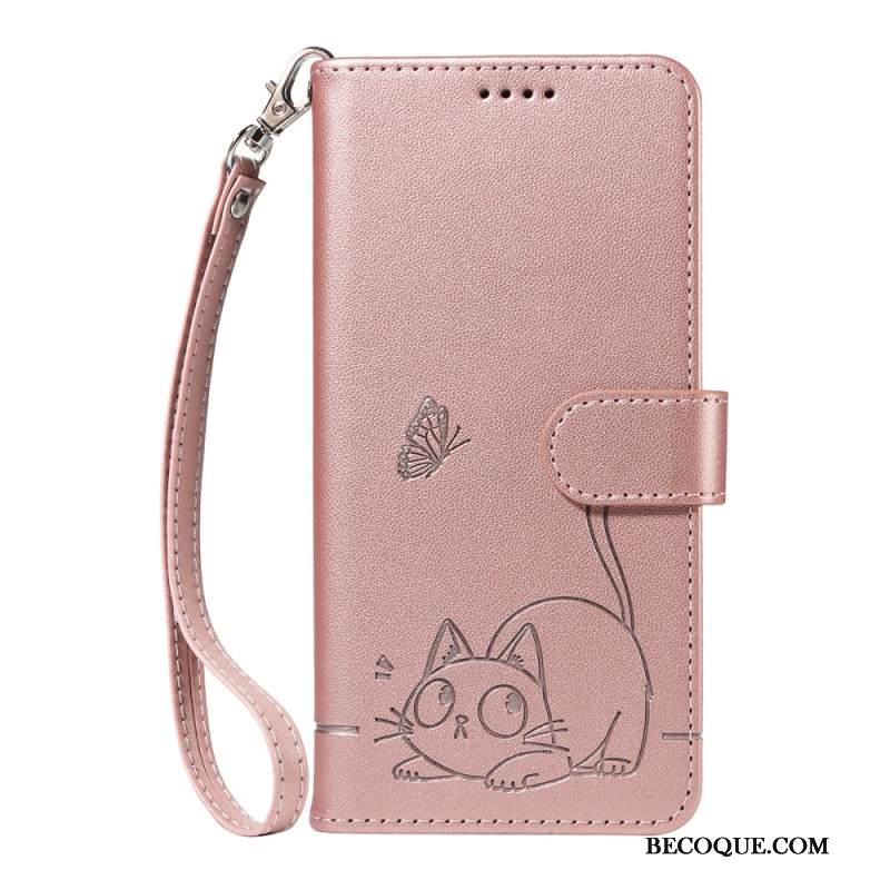 Nahkakotelo Huawei Pura 80 Onnenkissa