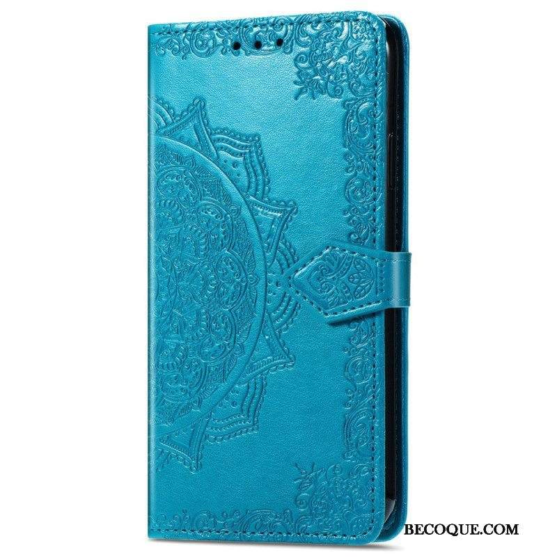 Nahkakotelo Moto G73 5G Mandala