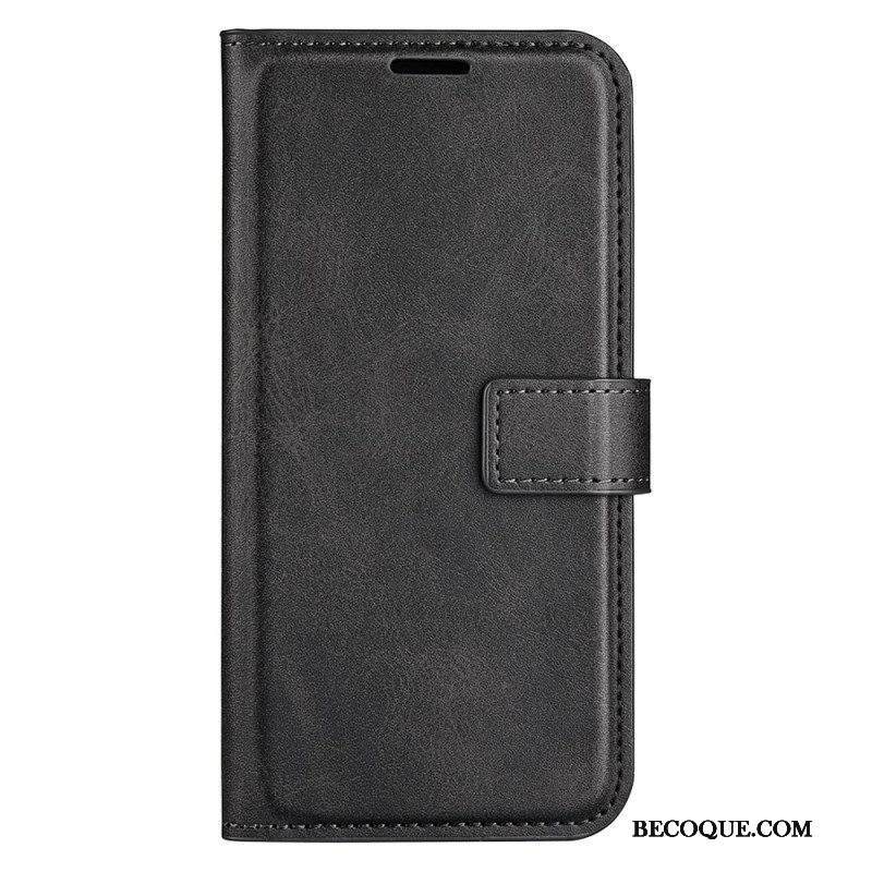 Nahkakotelo Moto G73 5G Nahkaefekti