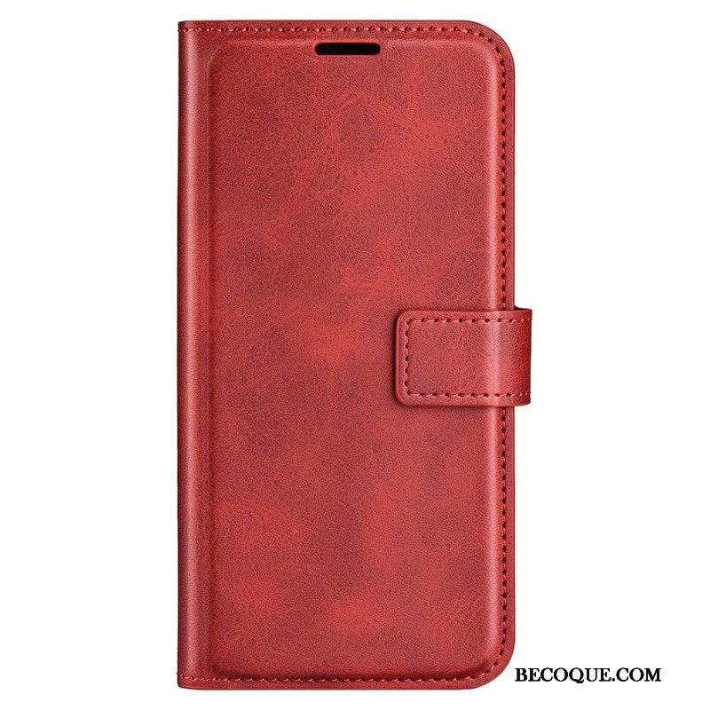 Nahkakotelo Moto G73 5G Nahkaefekti