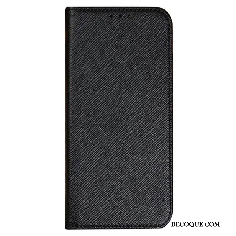 Nahkakotelo Motorola Edge 50 Ultra Ristirakenne