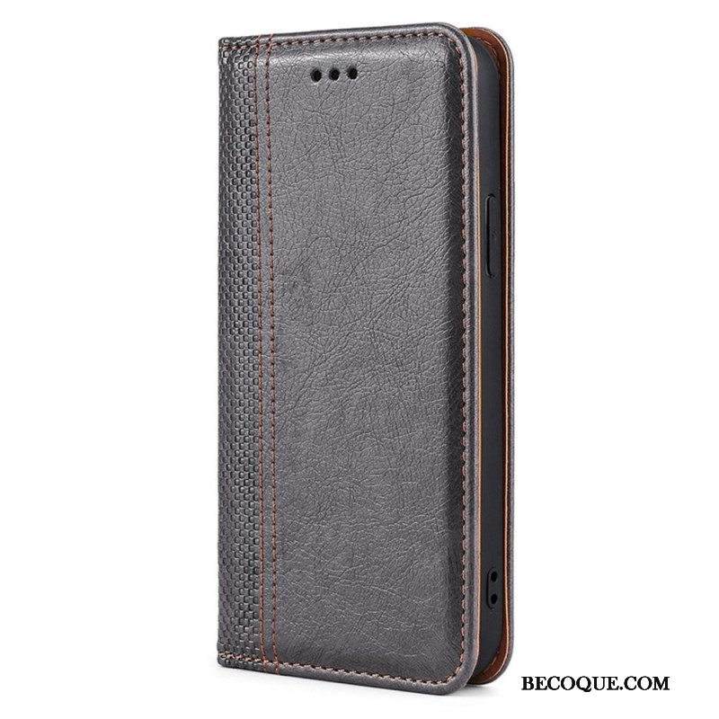 Nahkakotelo Samsung Galaxy A13 Vintage-tyyli