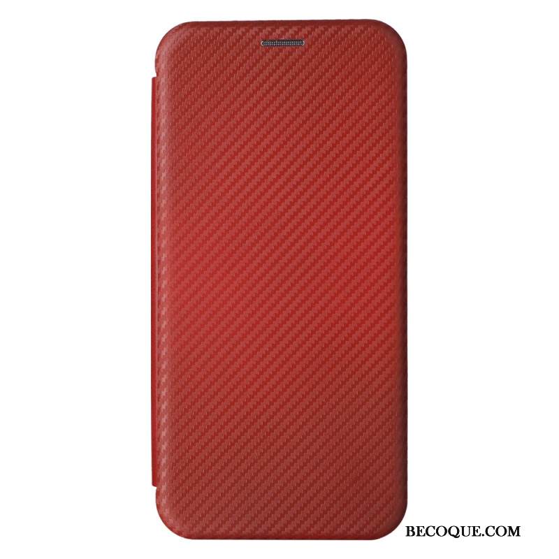 Nahkakotelo Samsung Galaxy A15 5g Klassinen Hiilikuitu