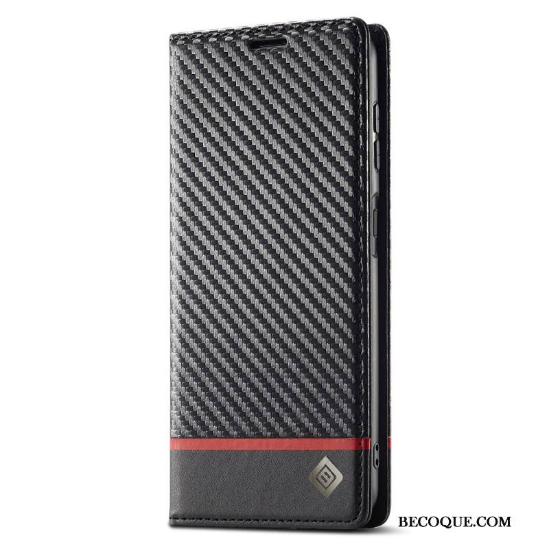 Nahkakotelo Samsung Galaxy A17 4g / 5g Puhelinkuoret Lc.imeeke Hiilikuitu