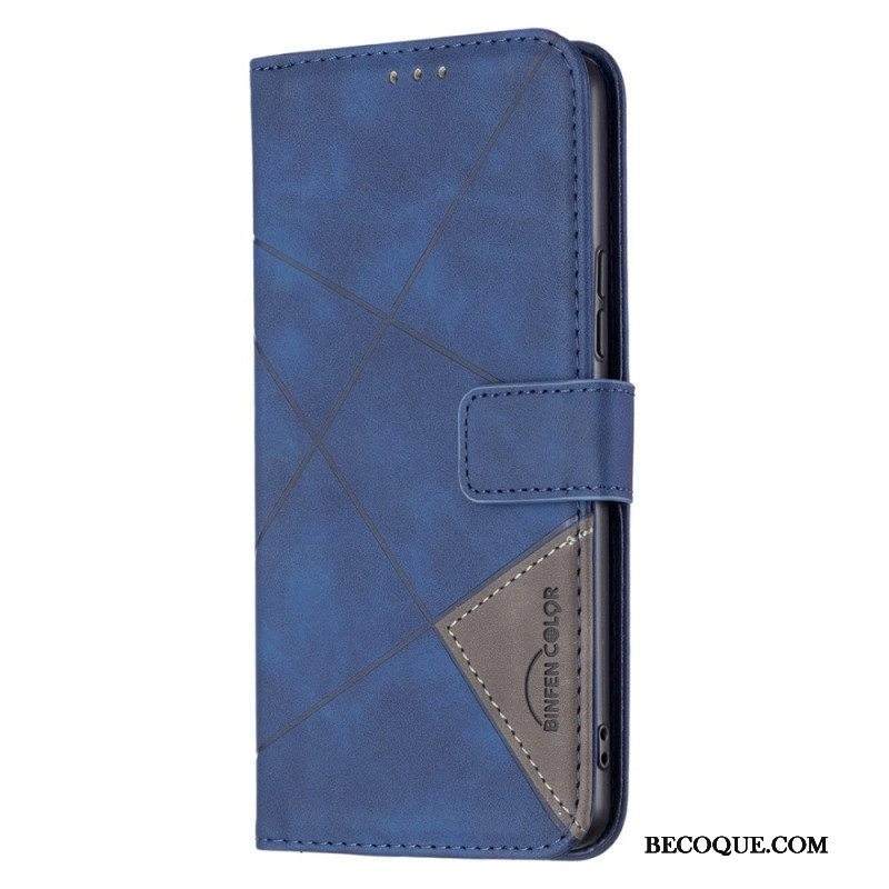 Nahkakotelo Samsung Galaxy A53 5G Binfen Värikolmiot