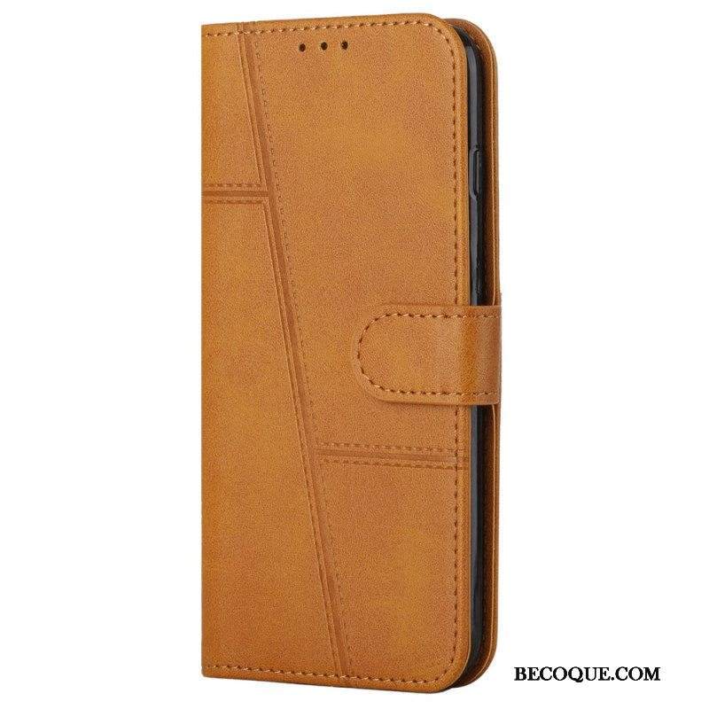 Nahkakotelo Samsung Galaxy A53 5G Nahkatehostekuvio