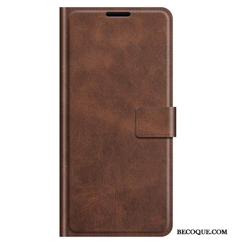 Nahkakotelo Samsung Galaxy M32 Keinonahka Ohut