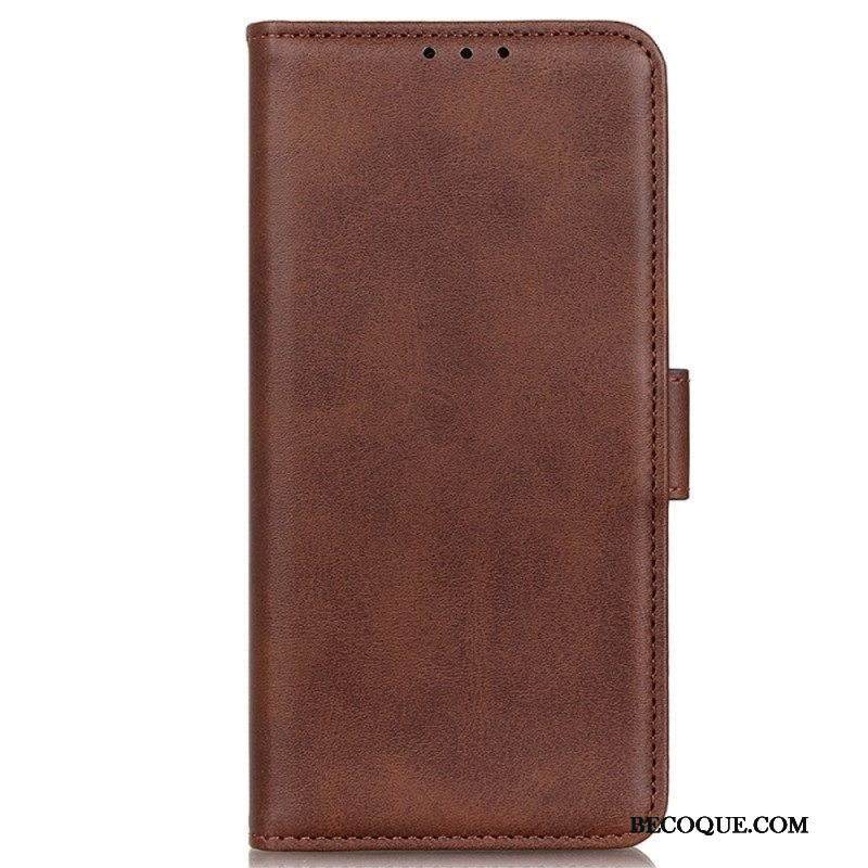 Nahkakotelo Samsung Galaxy M33 5G Kaksoislukko