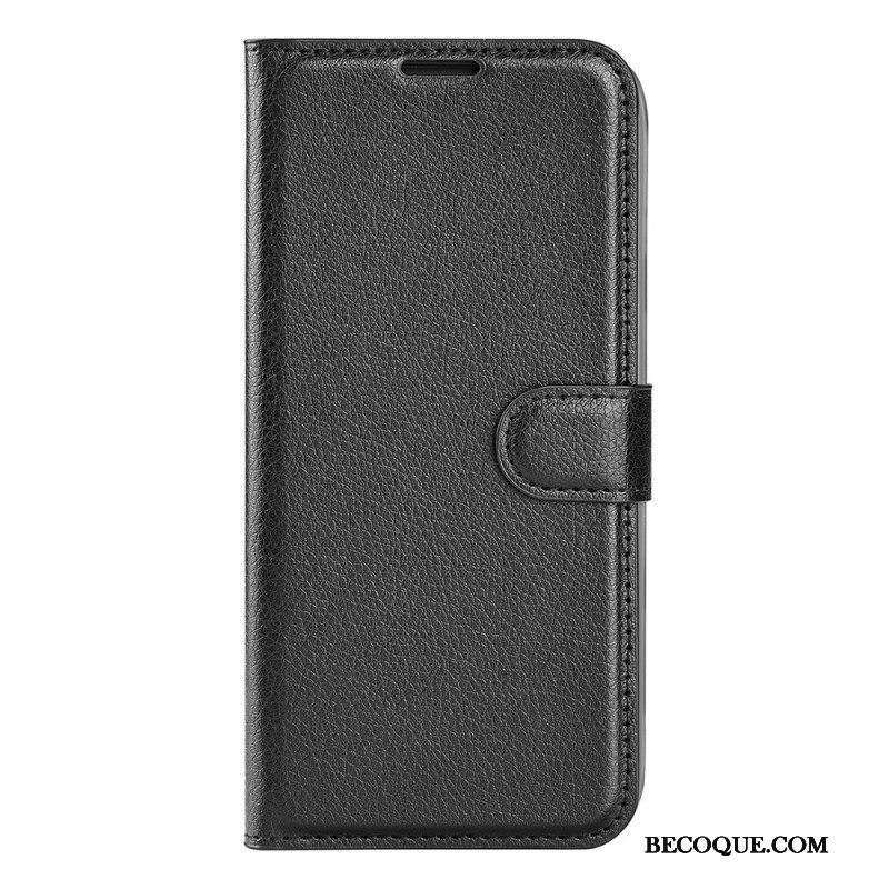 Nahkakotelo Samsung Galaxy M52 5G Klassikko