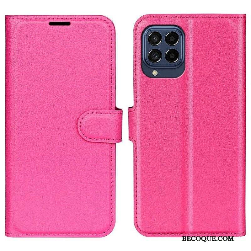 Nahkakotelo Samsung Galaxy M53 5G Klassikko