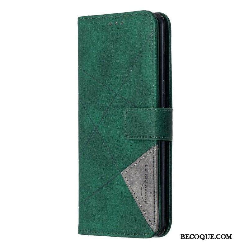 Nahkakotelo Samsung Galaxy S20 Plus / S20 Plus 5G Binfen Värikolmiot