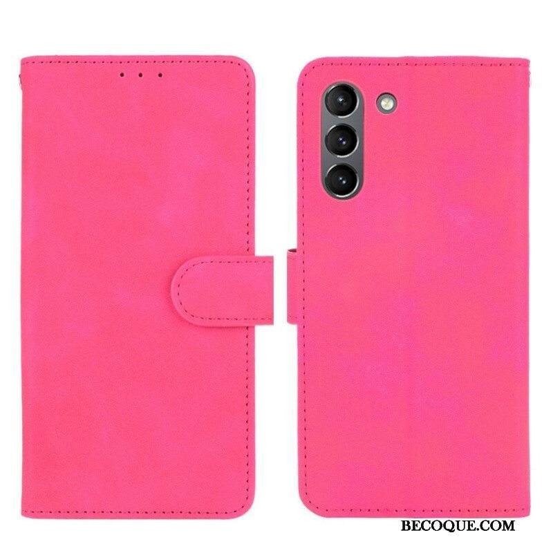 Nahkakotelo Samsung Galaxy S21 FE Ihon Kosketus