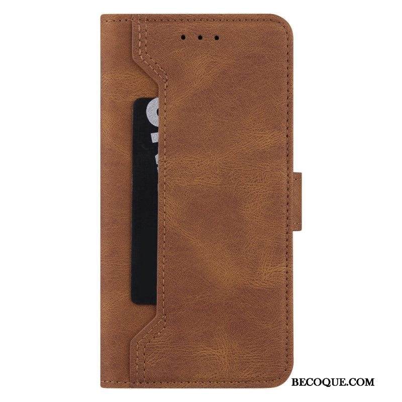 Nahkakotelo Samsung Galaxy S22 5G Etukorttipidike