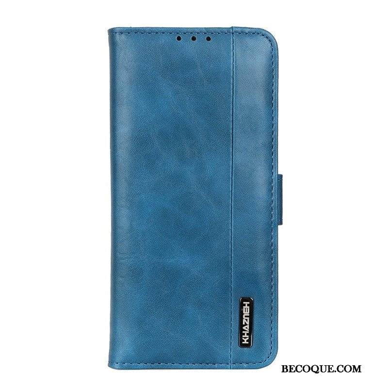 Nahkakotelo Samsung Galaxy S22 Ultra 5G Keinonahka Elegance Khazneh