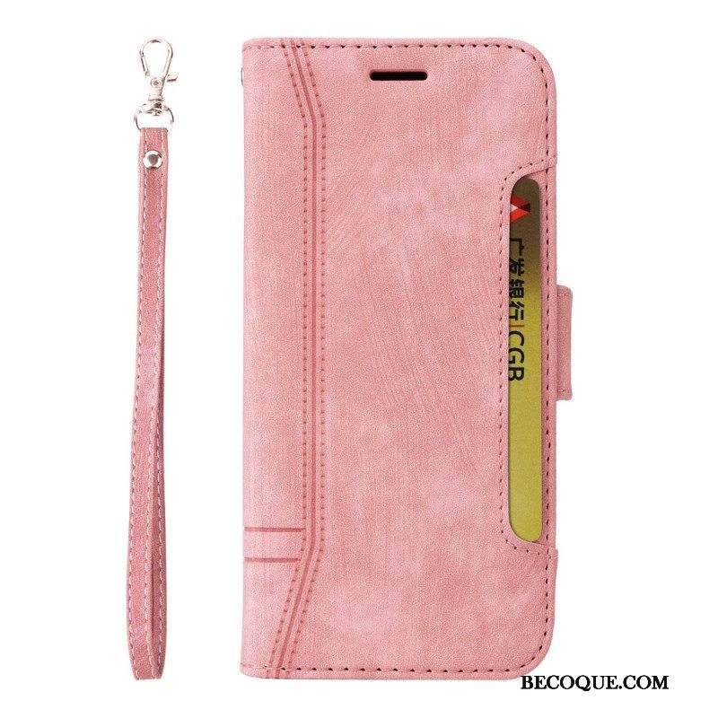 Nahkakotelo Samsung Galaxy S23 5G Betopnice Etukorttikotelo